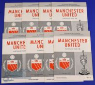 Collection of Manchester Utd home match programmes 1985/86 (28), 1986/87 (28), 1987/88 (25), 1988/89