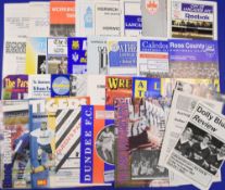 Selection of Bolton Wanderers friendly match programmes homes 1972/73 Preston NE, Bohemians