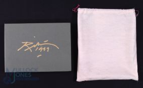 Harold Riley, the famous artist, and as a personal guest of Sir Alex produced a sketch book as a