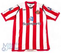 2008/09 Andy Reid No 20 match worn home football shirt v Tottenham Hotspur 7 March, in red and