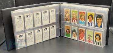 1979 The Sun Newspaper Soccer Cards set of 1000 Football trade cards in plastic pages
