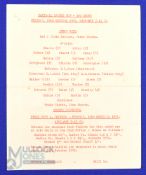 1963/64 Scarce FLC 3rd round autographed Stoke City v Bolton Wanderers single card match programme