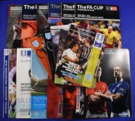 Collection of FA Cup Semi-Finals to include 1968 (1), 1971 (2 + replay), 1973 (1), 1974 (2), 1980