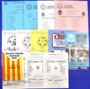 1976/1977 ANGLO-SCOTTISH CUP Bolton Wanderers homes v Blackburn Rovers (single sheet), v