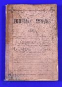 Hugely Rare 1886 The Football Annual, ed C W Alcock inc Rugby: We have not handled a similar in many