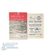 1948/49 Bohemians Select XI (including Johnny Carey) v Wolverhampton Wanderers at Dalymount Park,