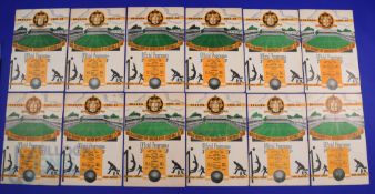 1952/53 Wolverhampton Wanderers home match programme to include Bolton Wanderers, Charlton Athletic,