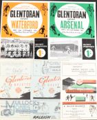 Selection of Glentoran home match programmes 1954/55 Crusaders, 1960/61 Portadown, 1966/67 Bangor,