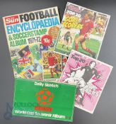 Selection of Football Albums to consist of The Sun Football Encyclopaedia and Soccer Stamp Album