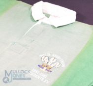 1980-1 WRU President's XV Phil Orr Rugby Jersey: The famous Irish prop's match worn green WRU