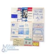 Selection of Linfield home match programmes to include 1954/55 Derry City, 1956/57 Coleraine, 1959/