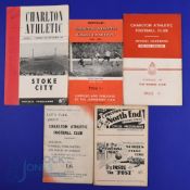 Charlton Athletic Handbooks 1953/54, 1955/56 (Jubilee version), 1947/48 