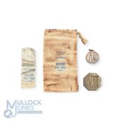 1930 Uruguay Football World Cup Commemorative Camponato Mundial de Football Medal, a silverplated