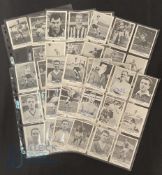 A & BC Bubble Gum Cards - 1961 Football cards Footballers Plain Backs 64 cards Please note housed