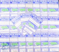 1964/65 Bolton Wanderers homes complete league season (21) plus Workington (FAC), Liverpool (FAC),