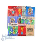1966 1970 and 1978 World Cup Programmes, a good selection of programmes, two are reprinted replica