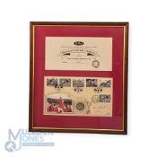 England World Cup Winners Geoff Hurst signed limited edition Football 30 years anniversary coin