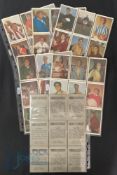 Chix Bubble Gum Cards - 1960 Football cards Famous Footballers 50 Cards housed within plastic pages