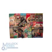 Qty of Period World Cup Football Publications: books, magazines mostly covering 1966 World Cup, also