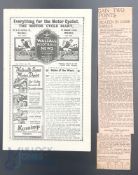 1937-38 Walsall v Gillingham (Division Three South) 12th March 1937 football programme, signed by