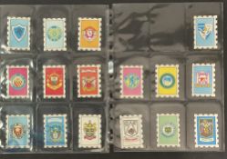 A & BC Bubble Gum Cards - 1971 Football cards Footballers Crests Stickers 16 from the 23 set