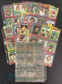 Topps Bubble Gum Cards - 1975 Football cards Footballers Scottish Blue Backs 88 Cards housed