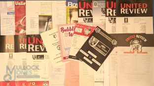 Manchester Utd in the FAYC to include 1995/96 homes Norwich City, Rotherham Utd, away Sunderland;