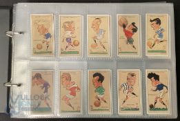 Selection of Football Cigarette Cards/ Gum Cards - to include complete sets John Player 1927
