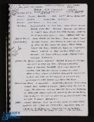 1994 Lucas Redebe Assessment file on player ability, fitness, suitability, history and other