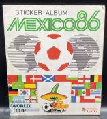 Panini FIFA World Cup Soccer Stars Mexico 1986 Sticker Album complete (Scores not filled in)