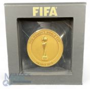 FIFA 2019 U-20 Women's World Cup Winner's Medal France 2018 in presentation display case