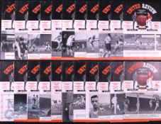 1959/60 Manchester Utd home programme, complete season league and FAC (Sheffield Wednesday), token