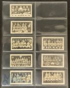 1922 Chums Periodical Football Teams in black and white only 8 from the set housed within plastic