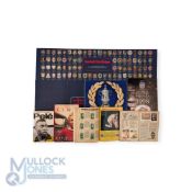 Football Collectables, to include 2 Esso collection of football badges, all complete and stuck in,