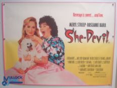 Original Movie/Film Poster - 1989 She-Devil, 1979 Dudley Moore & Julie Andrews, 1998 US Marshals,