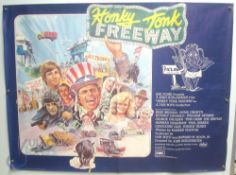 Original Movie/Film Poster - 1981 Honky Tonk Freeway - 40x30