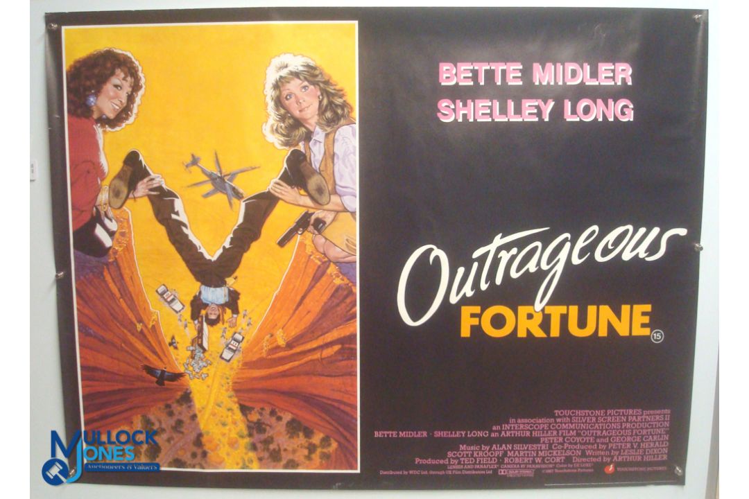 Original Movie/Film Poster - 1987 Extreme Prejudice, 1987 Outrageous Fortune, 1987 Blind Date, - Image 2 of 5