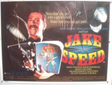 Original Movie/Film Poster - 1986 Jake Speed - 40x30