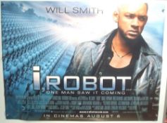 Original Movie/Film Poster - Will Smith 2004 I Robot and 1997 Men in Black - 40x30