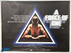 Original Movie/Film Poster - 1978 A Force of One, 40x30” approx. folds, small tears at edge, creases