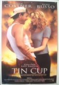 4 Original Movie/Film Posters - Tin Cup, The Cutting Edge, The Man in the Iron Mask, Virtuosity -