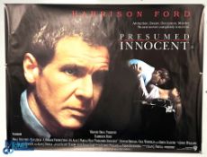 Original Movie /Film Posters (6) - 1990 Presumed Innocent, 1989 Blue Steel, 1990 Internal Affairs,