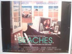 Original Movie/Film Poster - 1988 Beaches - 40x30