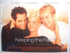 4 Original Movie/Film Posters - Keeping the Faith, The Big Man, Mystic River, Almost Famous - 40x30