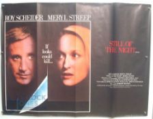 Original Movie/Film Poster - 1982 Still of the Night - 40x30