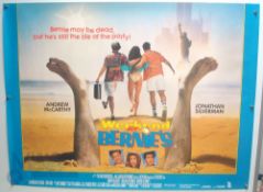 4 Original Movie/Film Poster - Weekend at Berne’s, Parenthood, The Man Who Sued God, My Super Ex-