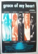 4 Original Movie/Film Poster - Grace of my Heart, The Preacher’s Wife, The Chamber, Fled - 40x30