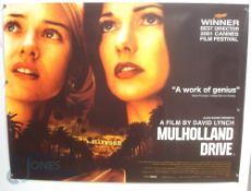 4 Original Movie/Film Poster - Mulholland Drive, Heart Condition, Amelie, Rock Star - 40x30