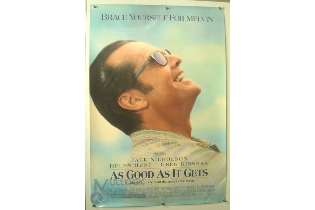 Original Movie/Film Poster - 1997 As Good Has It Gets - 40x30" approx. kept rolled, creases