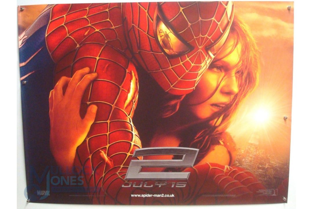 Original Movie/Film Poster - 2004 Spiderman 2 - 40x30" approx. kept rolled, creases apparent, Ex - Image 1 of 4